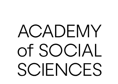 Logo of Academy of Social Sciences (Prof Mills elected Fellow in 2024)