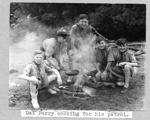 An archival image of young people, Boy Scouts, to represent the methodological and ethical themes explored in this journal article by Professor Sarah Mills