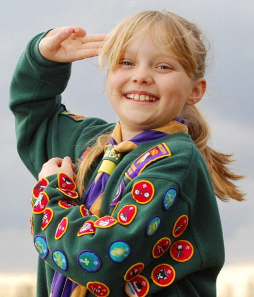 A girl scout to represent themes of contemporary and historical gender diversity in Guiding and Scouting examined in this journal article by Professor Sarah Mills