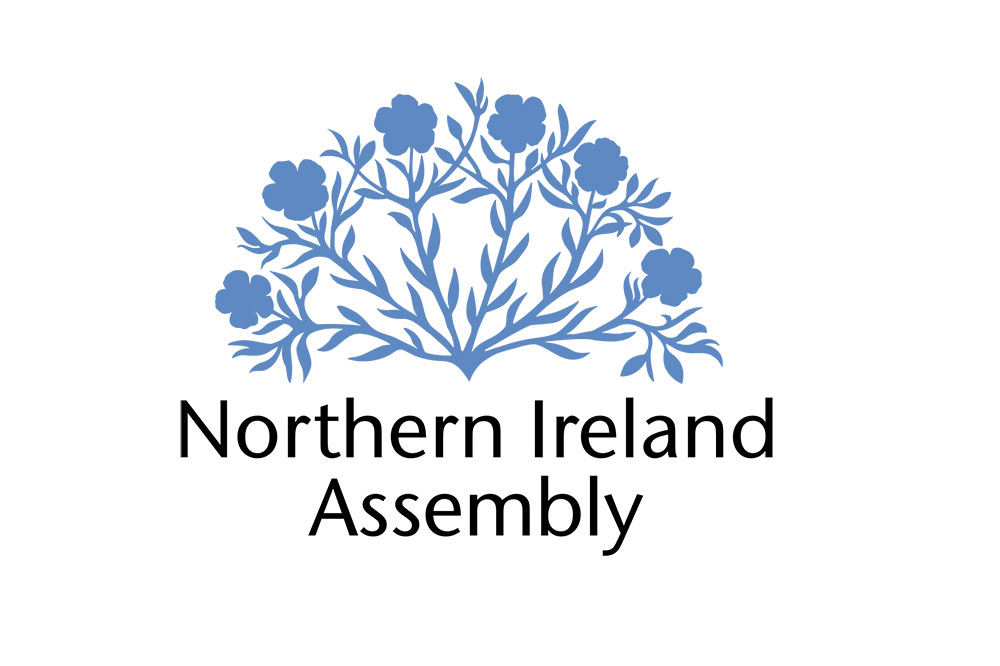 Northern Ireland Assembly logo, to represent Professor Sarah Mills expert witness cited in APG report on public health approaches to tackling gambling harms