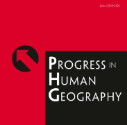 The journal front cover of 'Progress in Human Geography'